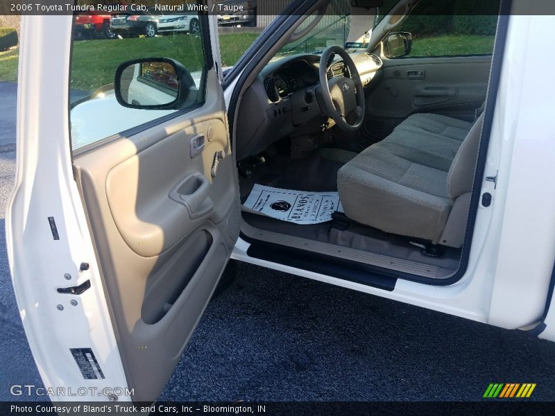 Natural White / Taupe 2006 Toyota Tundra Regular Cab