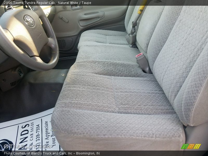Natural White / Taupe 2006 Toyota Tundra Regular Cab