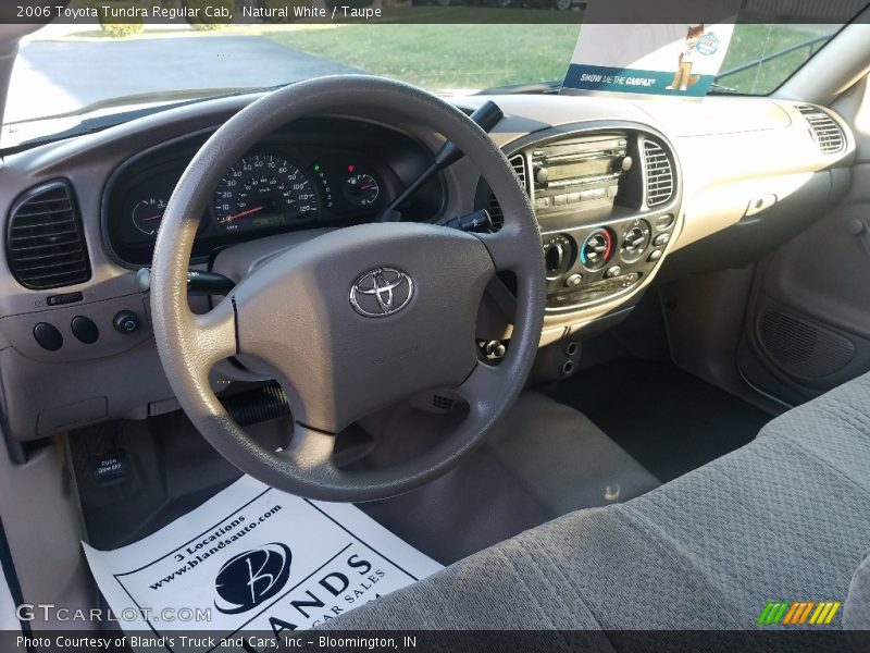 Natural White / Taupe 2006 Toyota Tundra Regular Cab