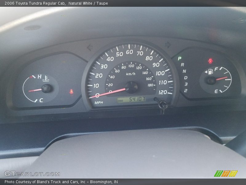 Natural White / Taupe 2006 Toyota Tundra Regular Cab