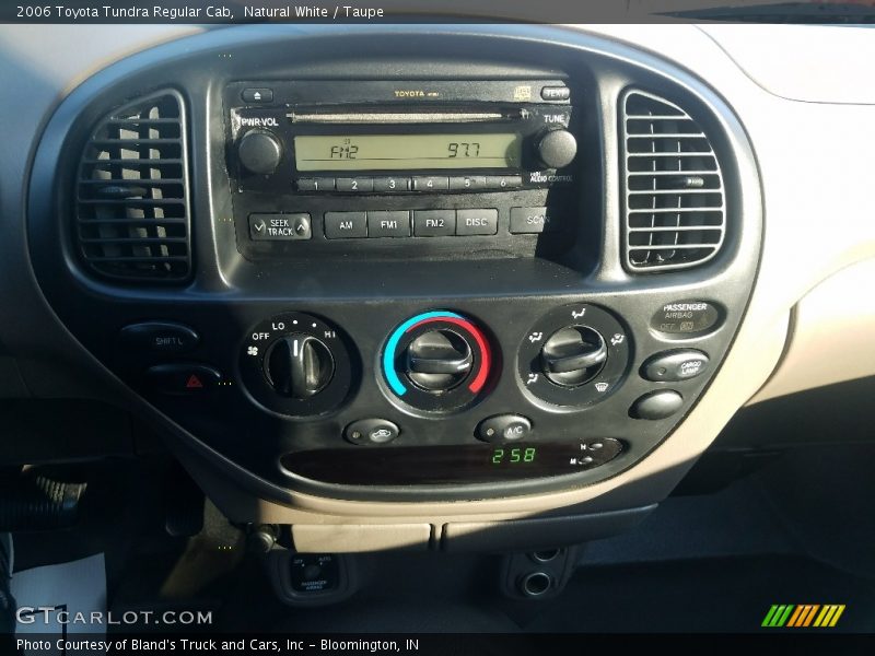 Natural White / Taupe 2006 Toyota Tundra Regular Cab