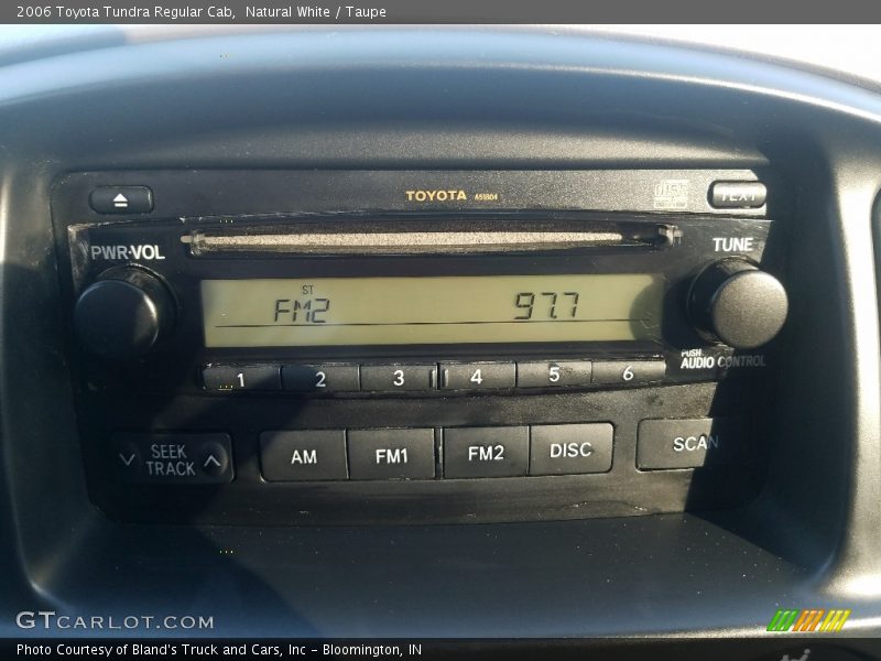 Natural White / Taupe 2006 Toyota Tundra Regular Cab