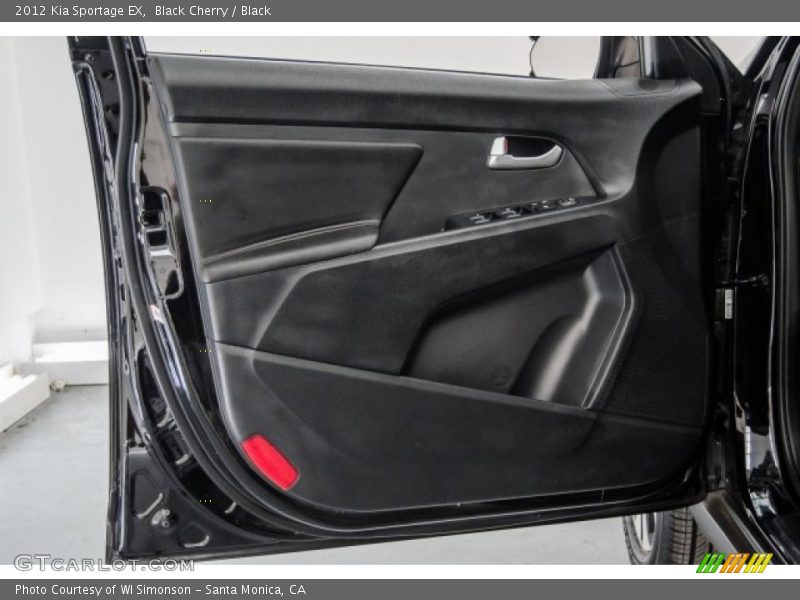 Black Cherry / Black 2012 Kia Sportage EX