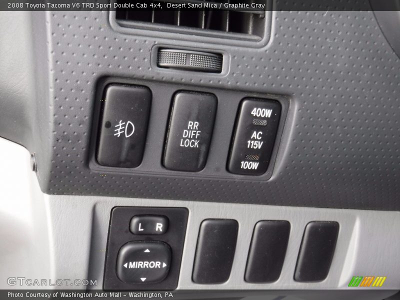 Desert Sand Mica / Graphite Gray 2008 Toyota Tacoma V6 TRD Sport Double Cab 4x4