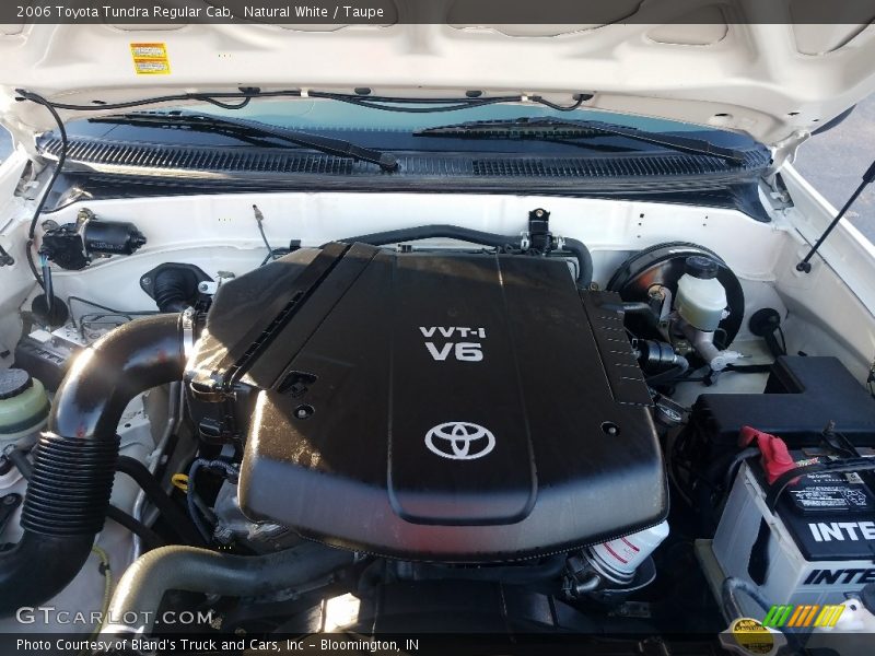 Natural White / Taupe 2006 Toyota Tundra Regular Cab