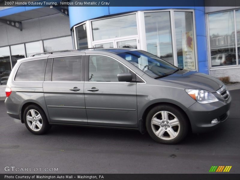 Nimbus Gray Metallic / Gray 2007 Honda Odyssey Touring