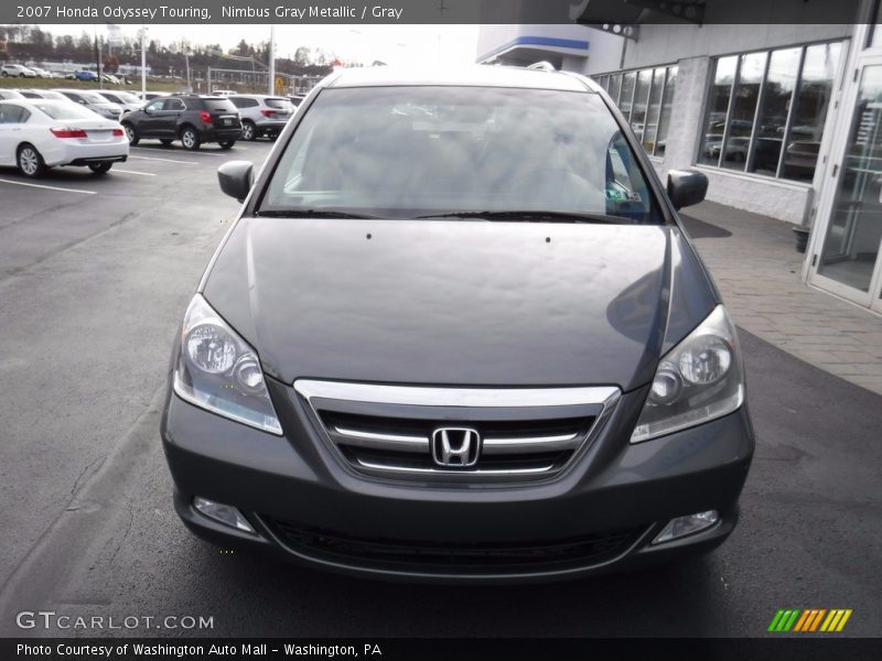 Nimbus Gray Metallic / Gray 2007 Honda Odyssey Touring