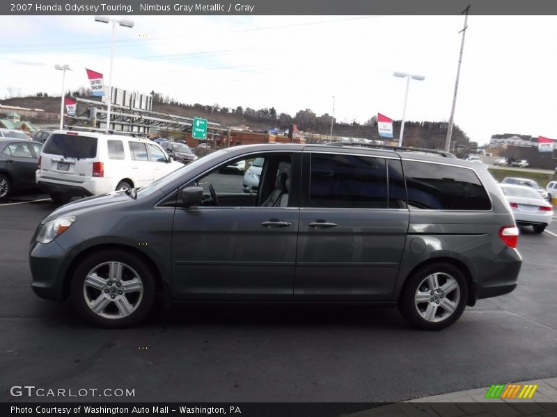 Nimbus Gray Metallic / Gray 2007 Honda Odyssey Touring