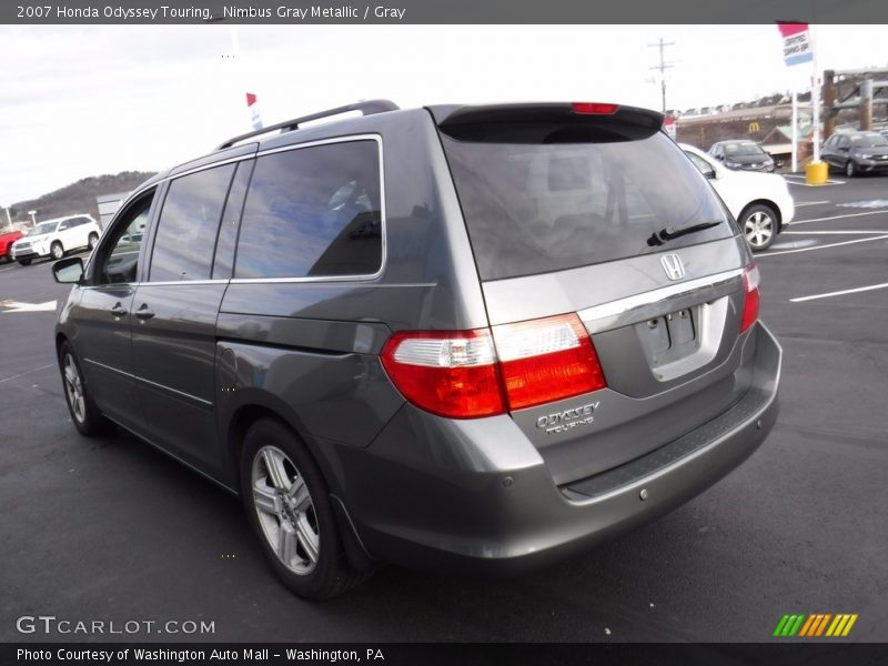 Nimbus Gray Metallic / Gray 2007 Honda Odyssey Touring