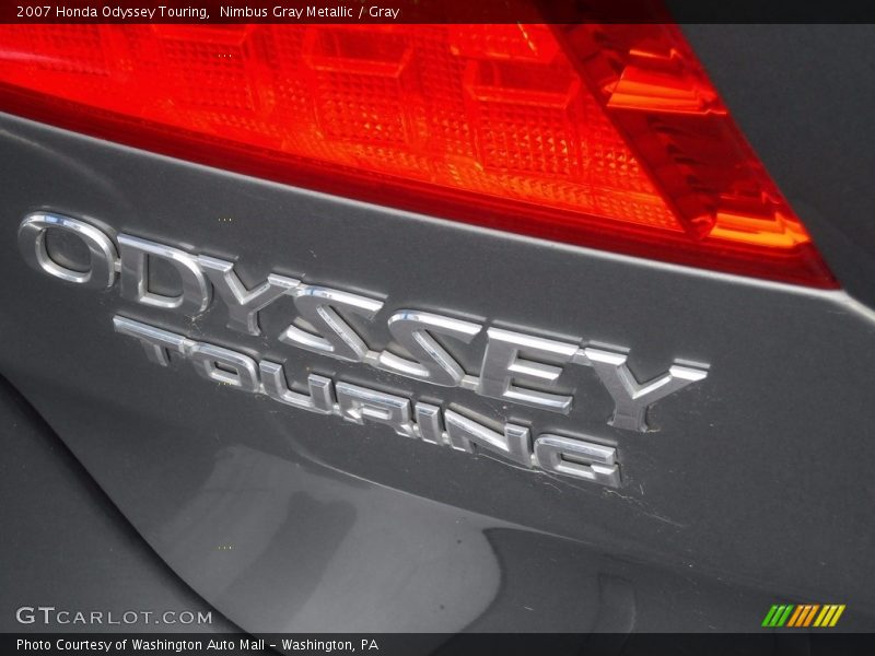 Nimbus Gray Metallic / Gray 2007 Honda Odyssey Touring