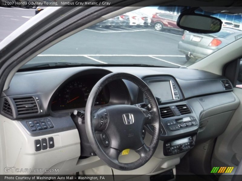 Nimbus Gray Metallic / Gray 2007 Honda Odyssey Touring