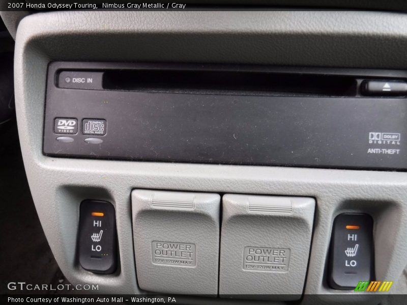 Nimbus Gray Metallic / Gray 2007 Honda Odyssey Touring