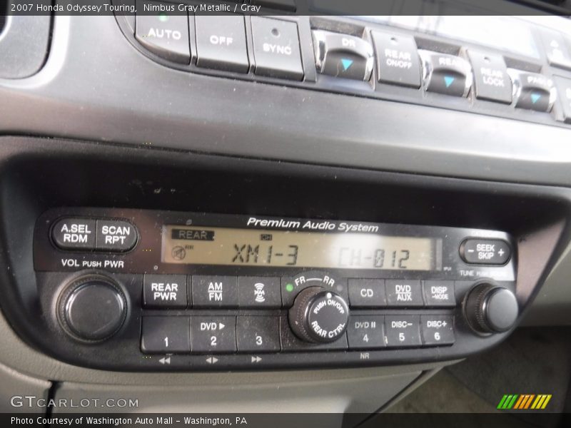 Nimbus Gray Metallic / Gray 2007 Honda Odyssey Touring