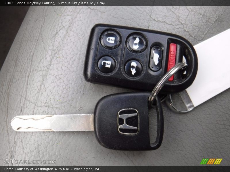 Nimbus Gray Metallic / Gray 2007 Honda Odyssey Touring