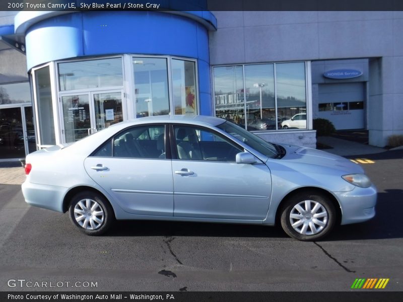 Sky Blue Pearl / Stone Gray 2006 Toyota Camry LE