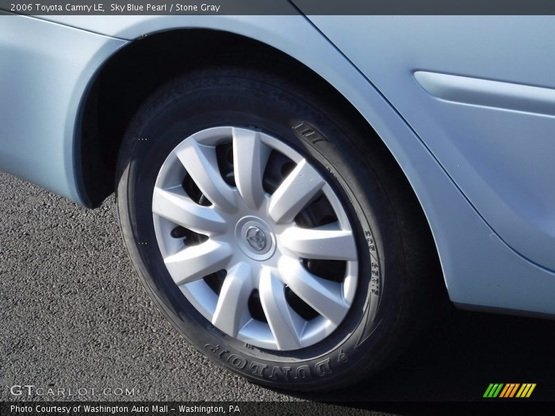 Sky Blue Pearl / Stone Gray 2006 Toyota Camry LE