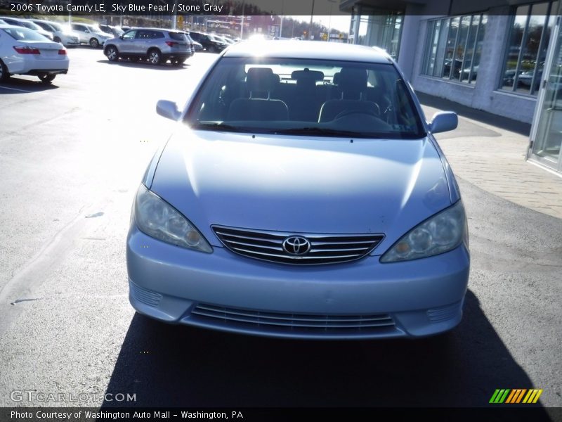 Sky Blue Pearl / Stone Gray 2006 Toyota Camry LE