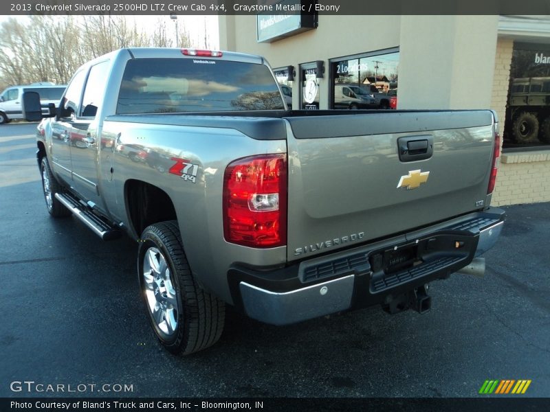 Graystone Metallic / Ebony 2013 Chevrolet Silverado 2500HD LTZ Crew Cab 4x4