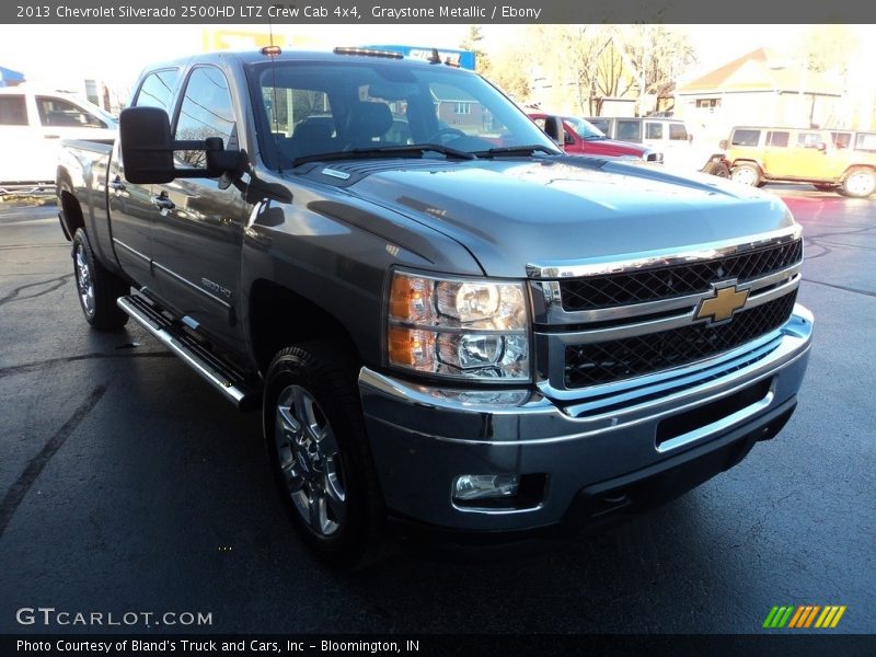 Graystone Metallic / Ebony 2013 Chevrolet Silverado 2500HD LTZ Crew Cab 4x4