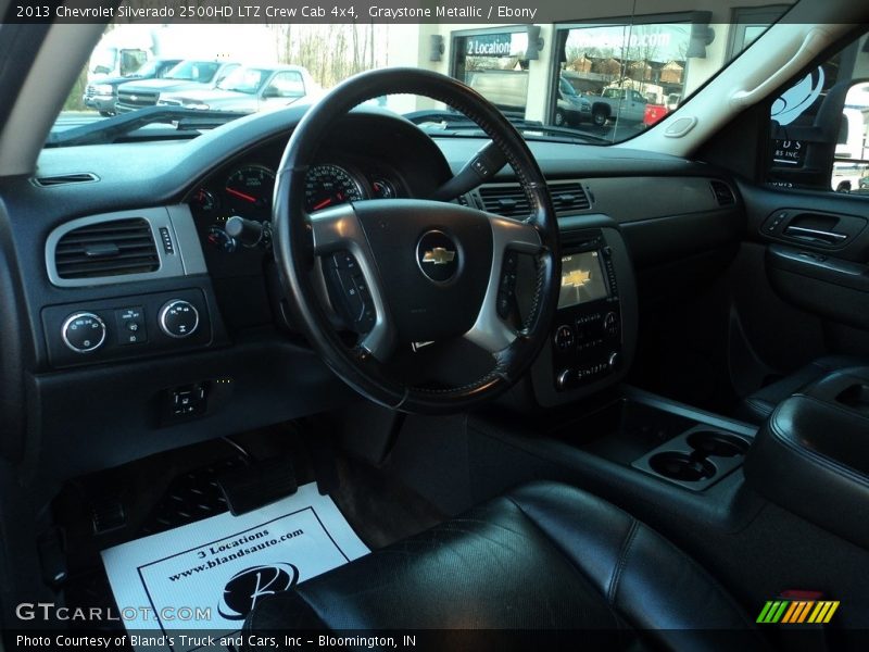 Graystone Metallic / Ebony 2013 Chevrolet Silverado 2500HD LTZ Crew Cab 4x4