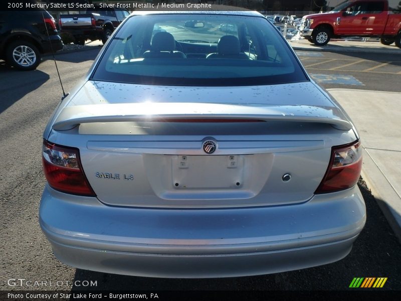 Silver Frost Metallic / Medium Graphite 2005 Mercury Sable LS Sedan