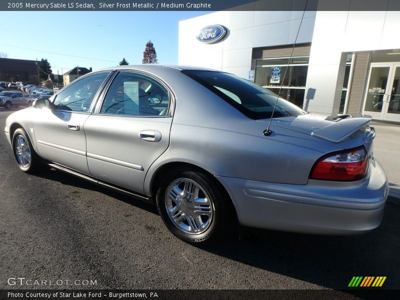 Silver Frost Metallic / Medium Graphite 2005 Mercury Sable LS Sedan