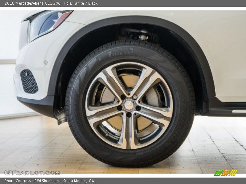 Polar White / Black 2018 Mercedes-Benz GLC 300