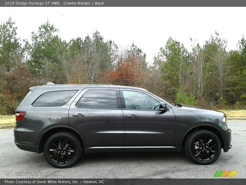 Granite Metallic / Black 2018 Dodge Durango GT AWD
