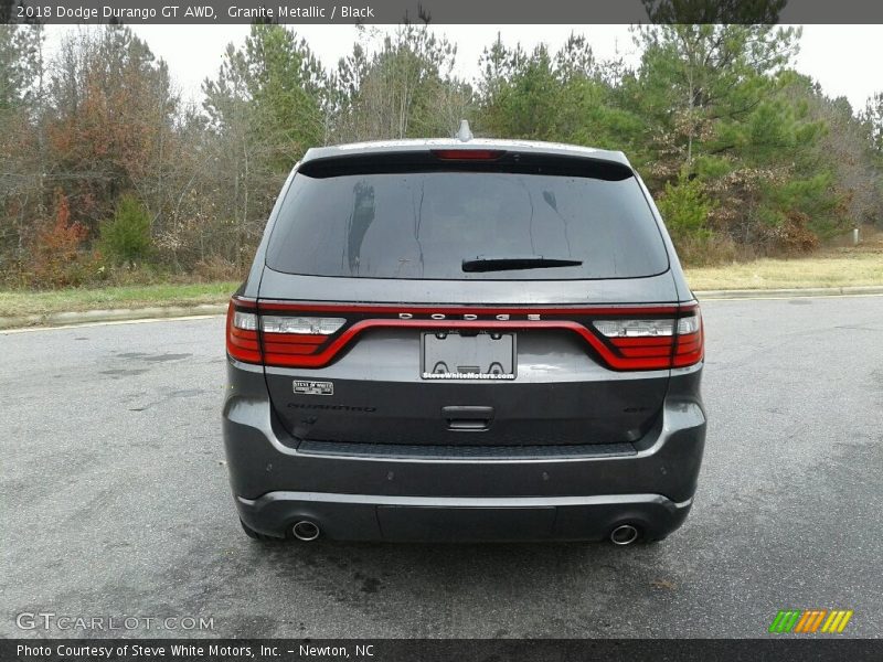 Granite Metallic / Black 2018 Dodge Durango GT AWD