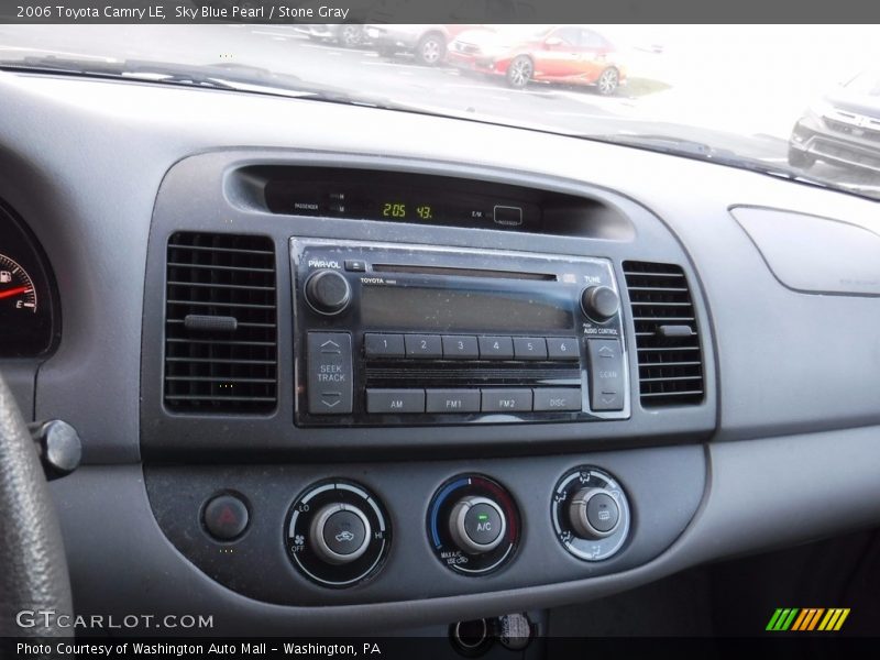 Sky Blue Pearl / Stone Gray 2006 Toyota Camry LE