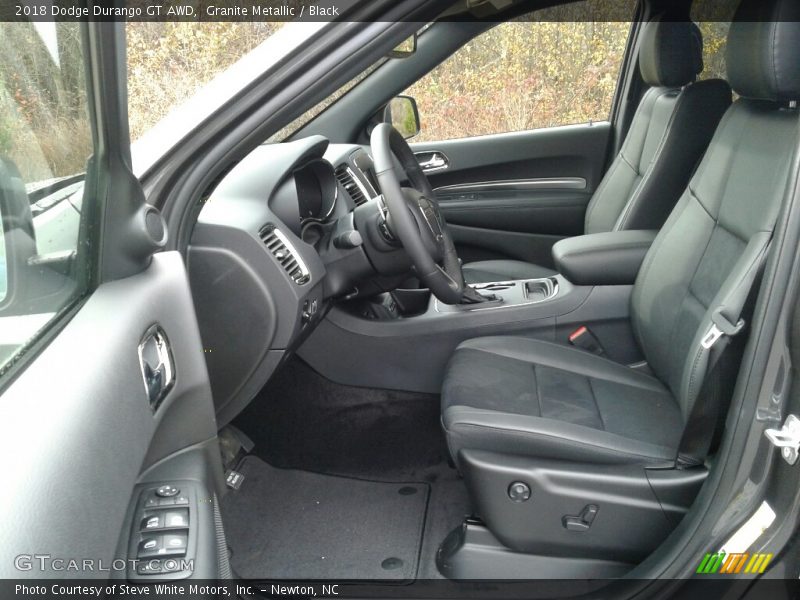 Front Seat of 2018 Durango GT AWD