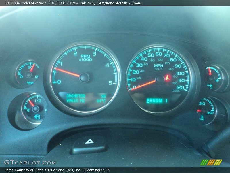 Graystone Metallic / Ebony 2013 Chevrolet Silverado 2500HD LTZ Crew Cab 4x4