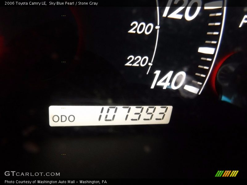 Sky Blue Pearl / Stone Gray 2006 Toyota Camry LE
