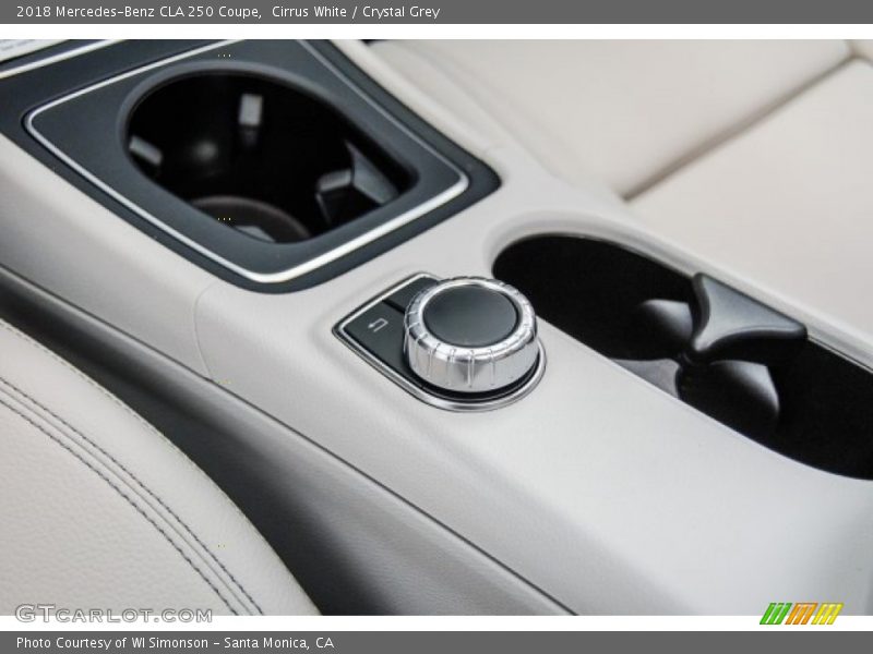 Cirrus White / Crystal Grey 2018 Mercedes-Benz CLA 250 Coupe