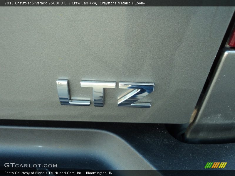 Graystone Metallic / Ebony 2013 Chevrolet Silverado 2500HD LTZ Crew Cab 4x4