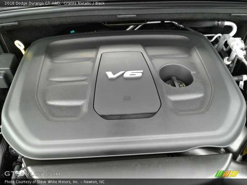 Granite Metallic / Black 2018 Dodge Durango GT AWD