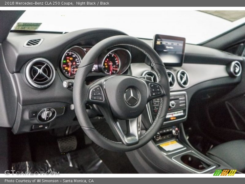Night Black / Black 2018 Mercedes-Benz CLA 250 Coupe
