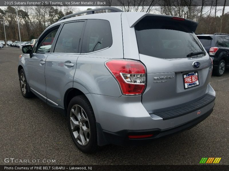 Ice Silver Metallic / Black 2015 Subaru Forester 2.5i Touring