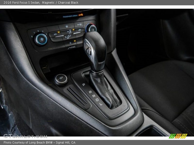 Magnetic / Charcoal Black 2016 Ford Focus S Sedan