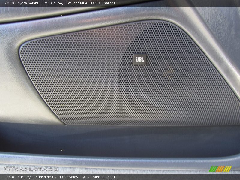 Twilight Blue Pearl / Charcoal 2000 Toyota Solara SE V6 Coupe