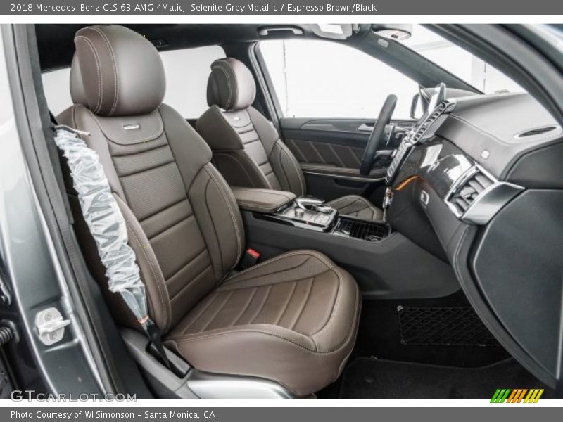  2018 GLS 63 AMG 4Matic Espresso Brown/Black Interior