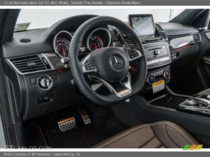 Dashboard of 2018 GLS 63 AMG 4Matic