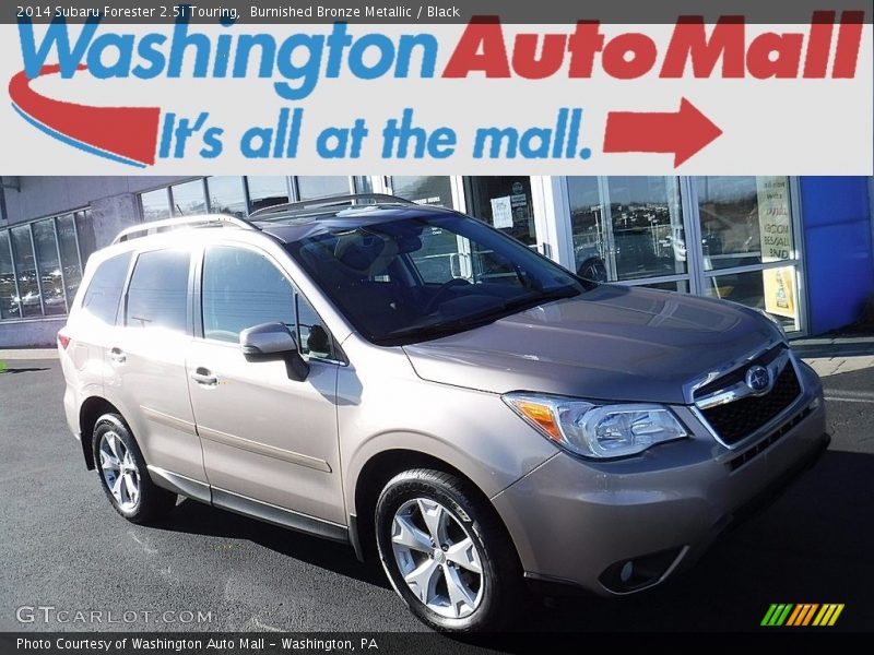 Burnished Bronze Metallic / Black 2014 Subaru Forester 2.5i Touring