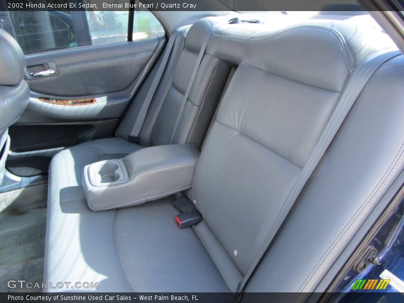Eternal Blue Pearl / Quartz Gray 2002 Honda Accord EX Sedan