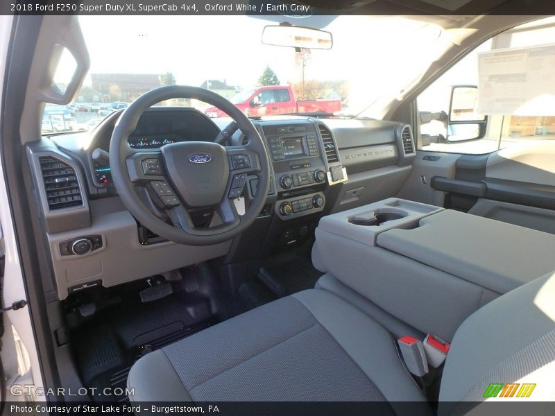 Front Seat of 2018 F250 Super Duty XL SuperCab 4x4