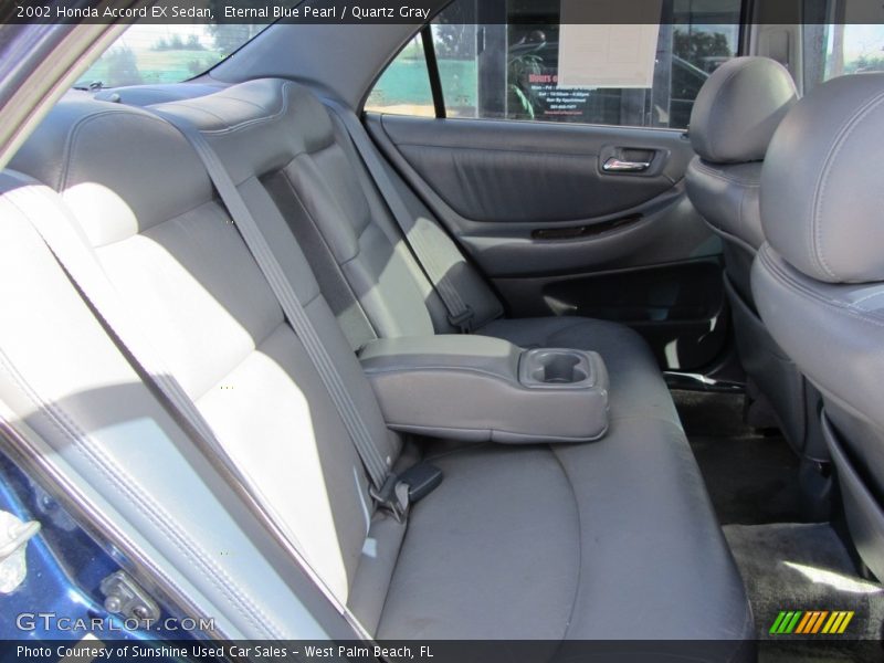 Eternal Blue Pearl / Quartz Gray 2002 Honda Accord EX Sedan