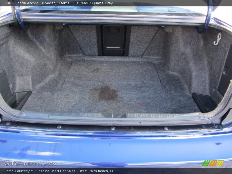 Eternal Blue Pearl / Quartz Gray 2002 Honda Accord EX Sedan