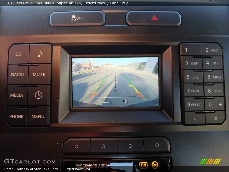 Controls of 2018 F250 Super Duty XL SuperCab 4x4
