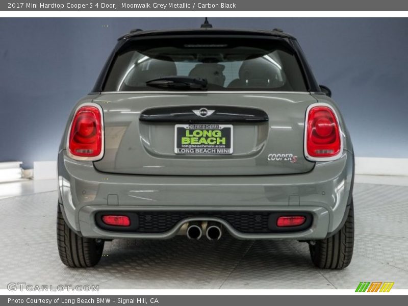Moonwalk Grey Metallic / Carbon Black 2017 Mini Hardtop Cooper S 4 Door