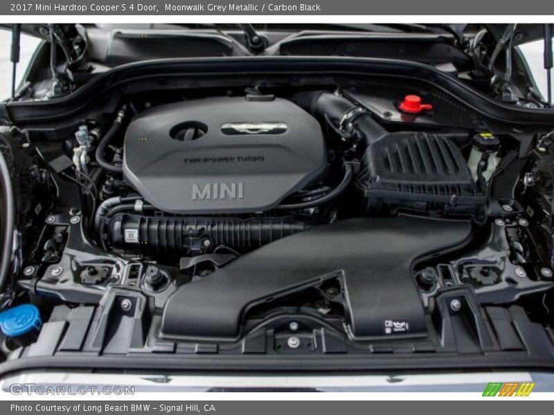Moonwalk Grey Metallic / Carbon Black 2017 Mini Hardtop Cooper S 4 Door
